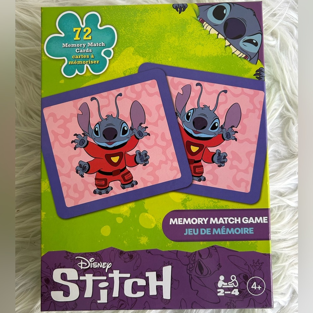 Disney Stitch Memory Match Game